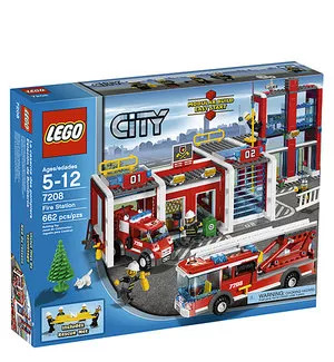 7208 - LEGO City - Quartel dos Bombeiros