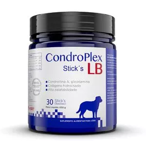 Suplemento Alimentar CondroPlex Stick's LB<BR>- Uso Oral<BR>- 30 Bastões<BR>- 630g<BR>- Avert