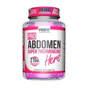 Pro Abdomen Super Thermogenic Hers<BR>- 60 Cápsulas<BR>- Profit Labs