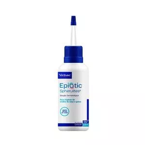 Solução Dermatológica Epiotic Spherulites®<BR>- Uso Tópico<BR>- 100ml<BR>- Vetline