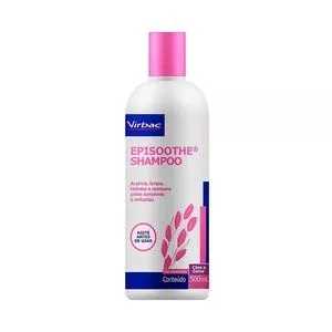 Episoothe Shampoo<BR>- Uso Tópico<BR>- 500ml<BR>- Virbac