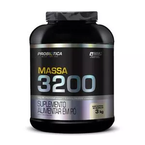 Massa 3200<BR>- Baunilha<BR>- 3Kg<BR>- Probiótica
