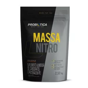 Massa Nitro<BR>- Chocolate<BR>- 2,52Kg<BR>- Probiótica