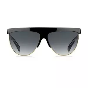 Óculos De Sol Arredondado<BR>- Preto & Dourado<BR>- Givenchy
