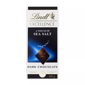 Chocolate Excellence Dark<BR>- Flor De Sal<BR>- 100g<BR>- Lindt