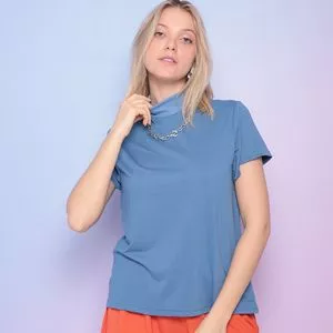 Blusa Lisa<BR>- Azul