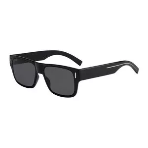 Óculos De Sol Retangular<BR>- Preto<BR>- Dior Homme