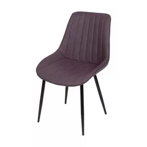 Cadeira Florença<BR>- Café & Preta<BR>- 84x50x42,5cm<BR>- Or Design
