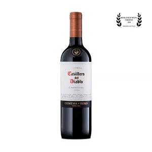 Vinho Casillero Del Diablo Tinto<br /> - Carménère<br /> - 2020<br /> - Chile, Valle Central<br /> - 750ml<br /> - Concha Y Toro