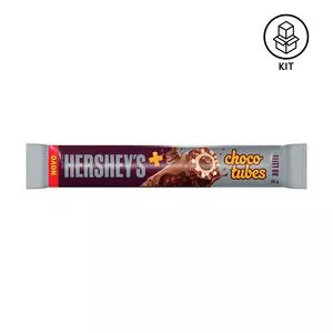 Chocotubes<BR>- Chocolate Ao Leite<BR>- 18 Unidades<BR>- Hersey's