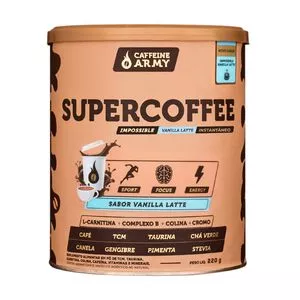 SuperCoffee<BR>- Vanilla<BR>- 220g<BR>- Caffeine Army