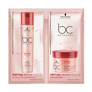 Shampoo & Máscara Capilar BC Bonacure PRR<BR>- 12ml<BR>- Schwarzkopf