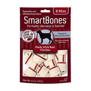 Smartbones Mini<BR>- Frango & Legumes<BR>- 127g<BR>- Smartbones