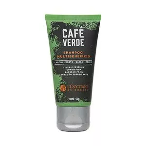 Shampoo Multibenefícios Café Verde<BR>- 50ml<BR>- L'Occitane