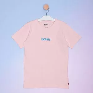 Camiseta Levi's<BR>- Rosa Claro & Azul Claro