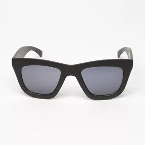 Óculos De Sol Quadrado<BR>- Preto<BR>- Triton Eyewear