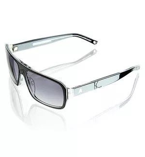 Óculos de Sol Preto & Branco