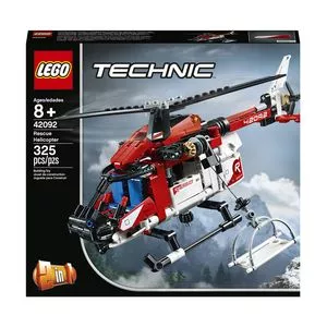 LEGO® Helicóptero Do Salvamento<BR>- Preto & Branco<BR>- 325Pçs<BR>- Lego
