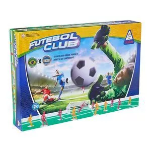 Futebol Club<BR>- Azul & Amarelo<BR>- 28Pçs