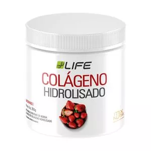 Colágeno Hidrolisado Life<BR>- Morango<BR>- 255g<BR>- Mix Nutri