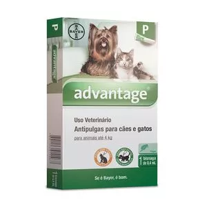 Advantage® Cães & Gatos<BR>- Uso Tópico<BR>- 0,4ml<BR>- Elanco