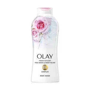 Sabonete Líquido Olay Rose Water & Sweet Nectar<BR>- 650ml<BR>- Olay