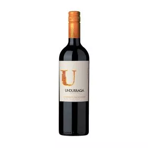 Vinho Undurraga U Tinto<BR>- Cabernet Sauvignon<BR>- Chile, Vale Central<BR>- 750ml<BR>- Viña Undurraga
