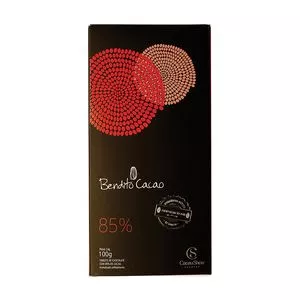 Tablete Bendito Cacao 85% Cacau<BR>- 100g<BR>- Cacau Show