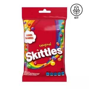 Balas Mastigáveis Skittles<br /> - Original<br /> - 18 Unidades<br /> - SKITTLES®