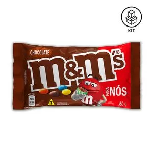 Confeito M&M's Chocolate Ao Leite<BR>- 15 Unidades<BR>- M&M'S®