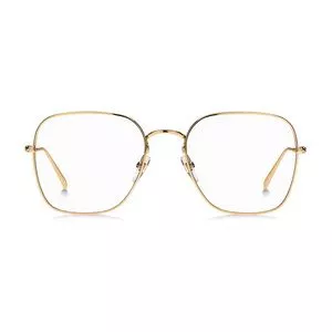 Armação Quadrada Para Óculos De Grau<BR>- Dourada<BR>- Givenchy