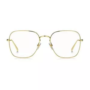 Armação Quadrada Para Óculos De Grau<BR>- Dourada<BR>- Givenchy