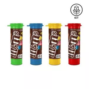 Confeitos M&M's Chocolate Ao Leite<BR>- 12 Unidades<BR>- M&M's