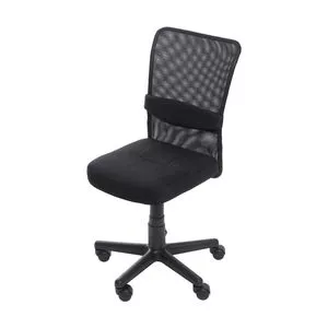 Cadeira Office Sidney<BR>- Preta<BR>- 93x38x53cm<BR>- Or Design