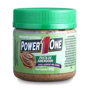 Pasta De Amendoim<BR>- Açúcar De Coco<BR>- 180g<BR>- Power One