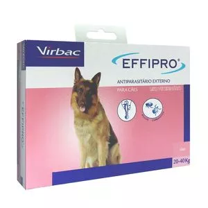 Effipro Cães<BR>- 4 Pipetas<BR>- Uso Tópico<BR>- Vetline