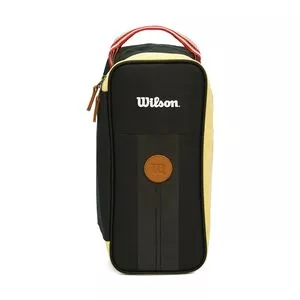 Porta-Calçados Com Recorte<BR>- Preto & Amarelo<BR>- 30x16x16cm<BR>- Wilson