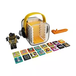 LEGO® Robô HipHop BeatBox<BR>- Bege Escuro & Preto<BR>- 12,3x11,9x11,9cm