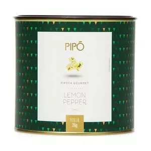 Lata De Pipoca<BR>- Lemon Pepper<BR>- 26g<BR>- Pipó Gourmet