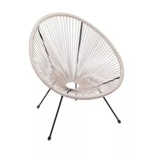 Cadeira Acapulco<BR>- Fendi & Preta<BR>- 85x69x50cm<BR>- Or Design