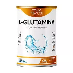 L-Glutamina<BR>- 300g<BR>- Mix Nutri