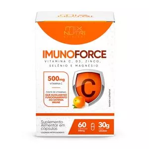 Imunoforce<BR>- 60 Cápsulas<BR>- Mix Nutri