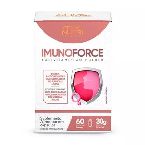 Imunoforce Mulher<BR>- 60 Cápsulas<BR>- Mix Nutri