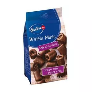 Biscoito Bahlsen Waffle Minis Milk Chocolate<BR> - 100g<BR> - Aurora