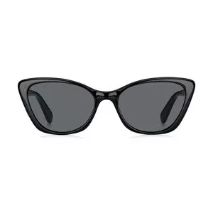 Óculos De Sol Gatinho<BR>- Preto & Dourado<BR>- Marc Jacobs