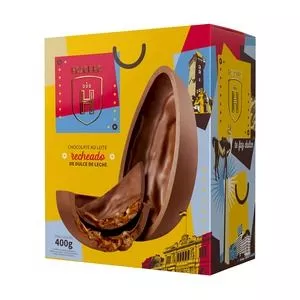Ovo De Chocolate Ao Leite<br /> - Doce De Leite<br /> - 400g<br /> - Havanna