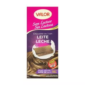 Barra De Chocolate Espanhol Ao Leite<BR>- 100g<BR>- Valor