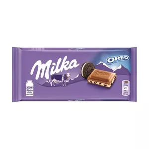 Chocolate Com Bolacha Oreo<BR>- 100g<BR>- Milka