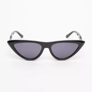 Óculos De Sol Gatinho<BR>- Azul & Preto<BR>- Jimmy Choo