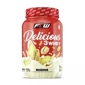 Delicious 3 Whey<BR>- Pistache<BR>- 900g<BR>- FTW